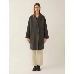 [리스트][겨울]오버핏 빅포켓 하프핸드메이드코트[35612547]