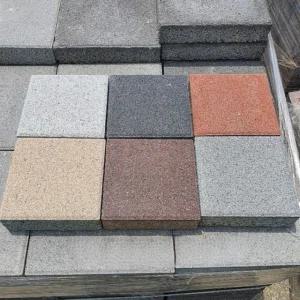 [4장] 인조 화강 스톤 보도블럭 보도블록 투수 200x200mm 두께60T