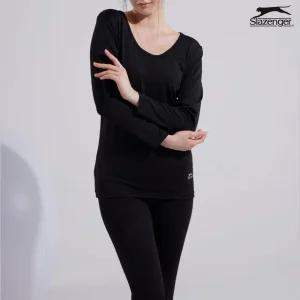 슬레진저 여자 발열기모내의 상하세트