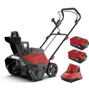 북성 40V 충전 제설기 SB40 (5Ah배터리2+고속충전기1 포함)