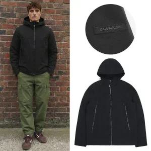 [Calvin Klein ]캘빈클라인 CK 남성 플리스 소프트쉘 후드 자켓