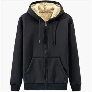 남성 인조양털 뽀글이 안감 도톰한 후드 집업 점퍼 겨울 퍼안감