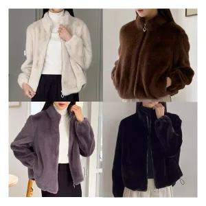 이주의특가50%인하 G.모데나 소프트 faux 밍크 자켓_5컬러 108426