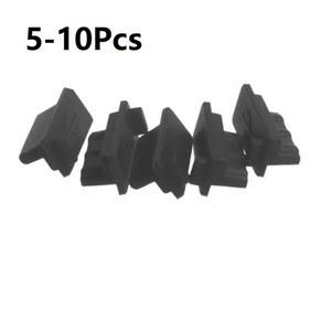 5-10Pcs USB 먼지 플러그 충전기 포트 커버 캡 여성 잭 인터페이스 범용 실리콘 보호기 태블릿 PC 노트북