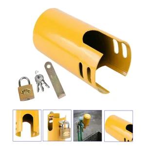 야외 수도꼭지 잠금탭자물쇠 잠금