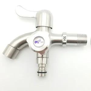 세탁기 수도꼭지 밸브 베란다 스텐 P세탁 연결 디스펜서 다용도