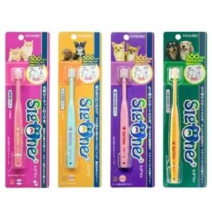 [5개묶음]비바텍 시그원 반려동물360도 초극세모 칫솔