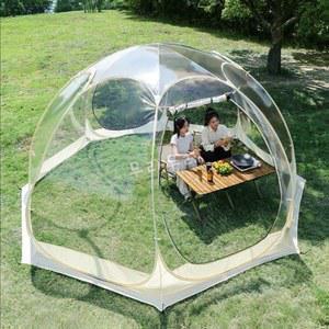 투명돔텐트 투명 원터치텐트 카페 중형 캐노피 캠핑 마당 2x3 아웃도어 테라스 360cm