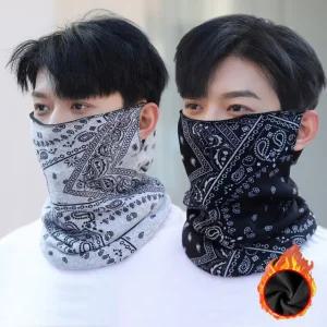 방한 멀티마스크 헤어밴드반다나 비니넥워머 넥워머마스크 마스크반다나