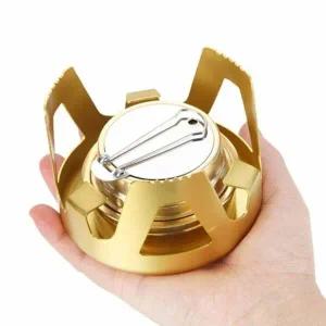 휴대용 접이식 알코올 연료 버너 캠핑 스토브 고체연료용