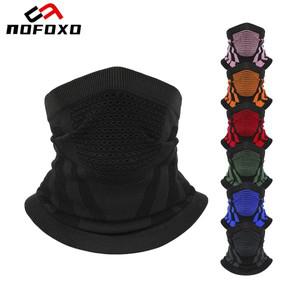 NOFOXO 방풍 페이스 마스크 겨울 넥 워머 각반 스노우보드 오토바이 스키 러닝 커버 남성 여성용 하프