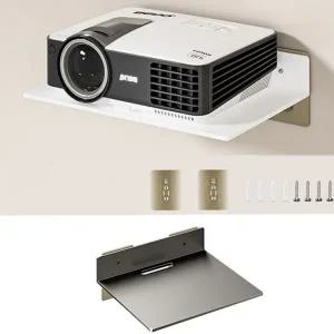 미니 무타공 벽 선반 와이파이 벽걸이 선반 셋톱박스 수납 거실