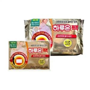 ( )생산 붙이는 하루 온팩 10개입 핫팩 바디 워머 일회용핫팩 붙이는핫팩 국산 휴대용핫팩 부착식핫팩