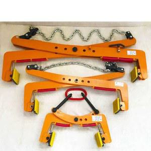 보강토 집게 석재 연석 운반기 토목공사 중장비 노가다 플레이트 벽돌 리프팅 개구부 공사