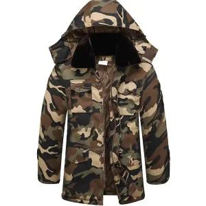 방한복 방수 방풍 복 겨울 작업복 정비복 점프수트 스즈끼 밀리터리 군용 코튼 코트 남성 이중 레이어 두꺼