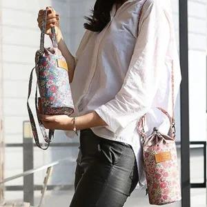 [RG29R977]보온 보냉 물병 파우치 크로스 가방 텀블러백