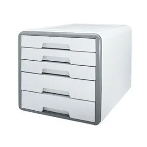 카파맥스 포인트 서류함 5단/파일/서랍/플라스틱/사무실/문서/보관함/정리함/회사/키/A4/다용도/캐비넷