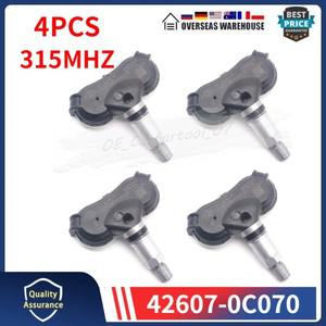 타이어 압력센서타이어 압력 모니터링 센서 2006 2017 도요타 호환 세쿼아 시에나 툰드라 315MHZ TPMS 4260