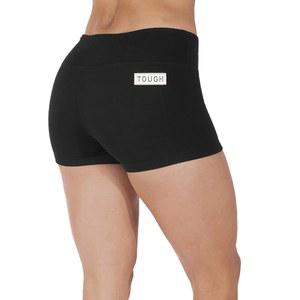 터프 모드 여성용 미드 라이즈 3인치/5인치 운동용 러닝 운동 반바지 액티브 요가 배구 WOD 컴프레션 쇼트 부티