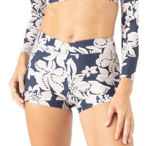 록시 여성 배 조절 비치 바이커 운동, 배구 & 체육관 반바지, 요가, 비치웨어