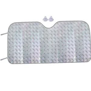 TC 차박 캠핑 고급형 햇빛차단 차량용 썬바이저 덮개 실버 ONESIZE