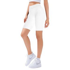 헤이필 걸스 바이크 반바지-8인치 스판덱스 소프트 하이웨이스트 운동 댄스 체조 배구 바이커 반바지 6-14세 여아용