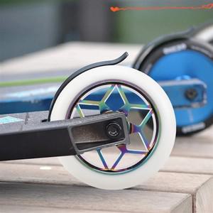 CGDS-2 Pcs 스쿠터 액세서리 110Mm 바퀴 다채로운 Pu 베어링이있는 두꺼운 스턴트 자동차
