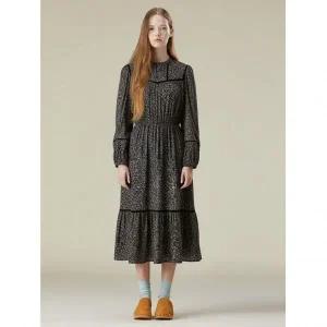 써스데이아일랜드 Thursday Island 벨벳 테잎 믹스 원피스(T238MOP245W)