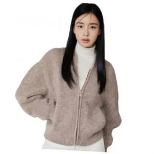 셀렙샵에디션 CELEBSHOP EDITION 25FW 알파카 헤어리 니트재킷 2062639168 544619