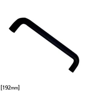 [퍼니메이커]ㄷ자 흑색 봉 나사간격 192mm 손잡이 가구손잡이 문 창문 가구리폼 DIY