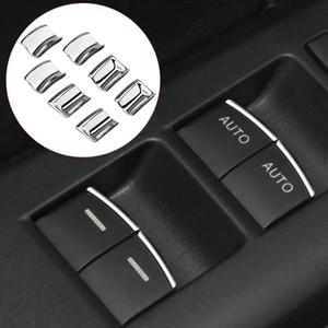 honda 호환 Civic 2016 - CRV Prado150 Fit HEV 창 리프트 버튼 스팽글  크롬 스티커 인테리어 액세서리