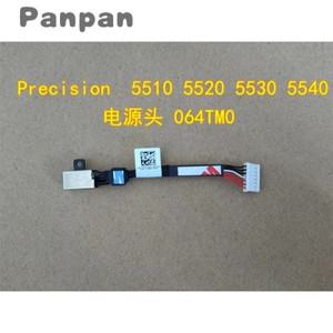 Dell XPS 15 9550 P56F Precision 시리즈 64TM0 AAM00 DC30100X300용 전원 잭 하네스 케이블의 AC DC