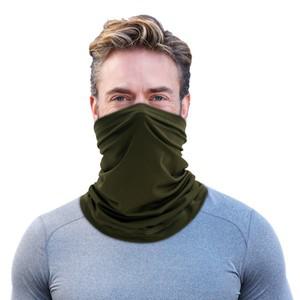 단색 사이클링 페이스 튜브 커버 헤드밴드 자외선 차단 야외 반다나 헤드랩