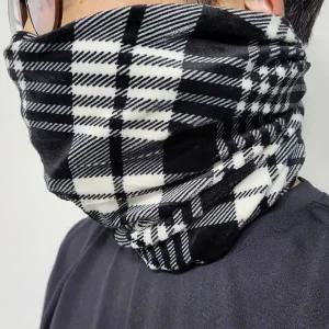 (색상선택 랜덤발송입니다.)겨울 남여공용 벨벳재질 넥워머 목도리 목토시 목폴라