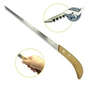 가벼운 꼬리톱 나무손잡이 간편한 톱 수공구 목공톱날 공구톱 나무톱 벌목장비 목공용톱