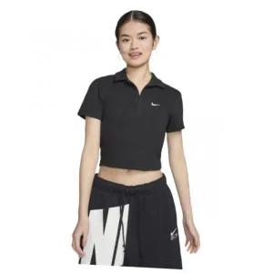 [나이키]스포츠웨어 에센셜 반소매 폴로 탑 W - 블랙 화이트 / DV7885-010DV7885-010 541730