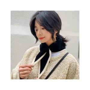 겨울 여성 삼각 니트 쁘띠 머플러 미니 스카프 넥 포인트 데일리 따뜻한 보온