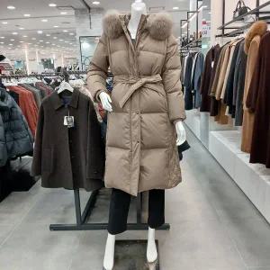 [샤트렌]롱기장의구스다운코트 HCDWDW209