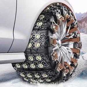 스노우체인 8개 파우치세트 2색상 눈길 빙판길 블랙아이스 타이어 미끄럼방지