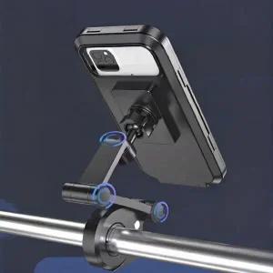 [골드스마일]커버형 자전거 핸드폰거치대 방수 휴대폰 바이크 거치