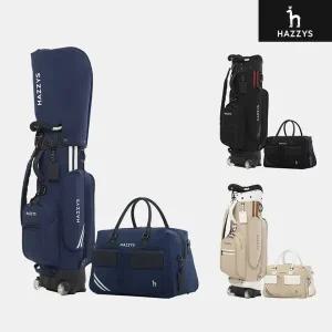 [하프클럽/기타]2025 헤지스 HZCB/BB-009M 바퀴형 골프백세트남성용3COLORS