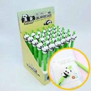 판다 캐릭터 샤프 30개 0.5mm 노크용