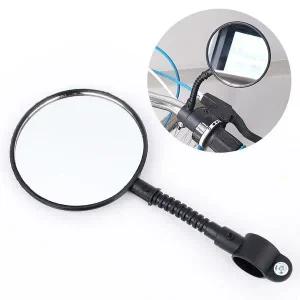 [셀러에이드]자전거백미러 자바라 자전거 백미러 거울 후사경 사이드미러