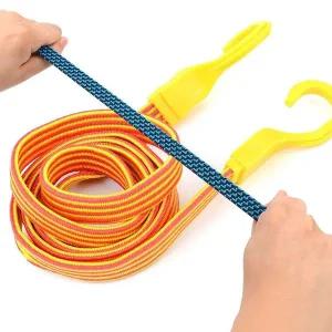 [셀러에이드]고리줄바 1.5M 납작 자전거 줄 짐받이줄 로프 고무줄