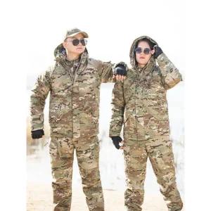 밀리터리룩 최강 겨울 세트 해병대 패딩 전술복 CP L 175