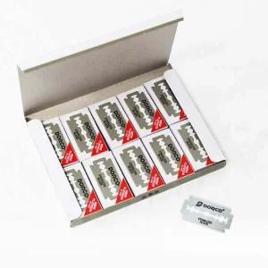 도루코 화장도 양날 면도날 100개입 면도기 면도날 면도용품