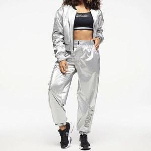 바옷 바웨어 실버 점퍼 댄스 바지 블랙3D프린팅 반짝이 B 골드 공연복 밀크