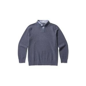 올젠 OLZEN 25년 면혼방 셔츠레이어드 스웨터 ZPF1ER1501 452665