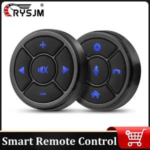 10키 멀티 기능 자동차 스티어링 휠 스마트 리모컨 LED DVD GPS 볼륨 조절기 자동차 음악 플레이어 안드로