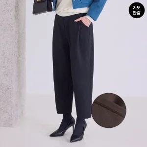 절개라인 배기핏 모직 슬랙스(기모안감)_M2512PT094D